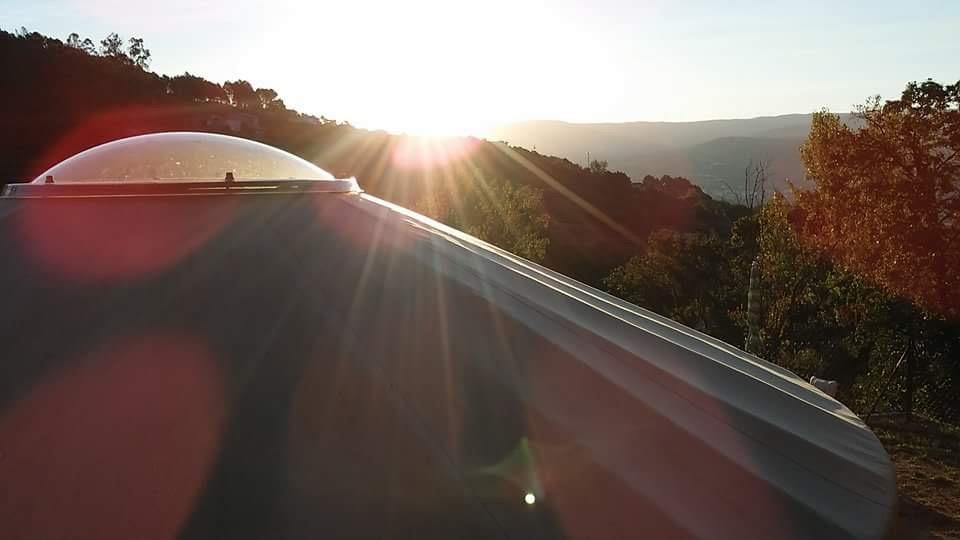 Woodpecker Yurt Hotel Santa Cruz do Douro ภายนอก รูปภาพ